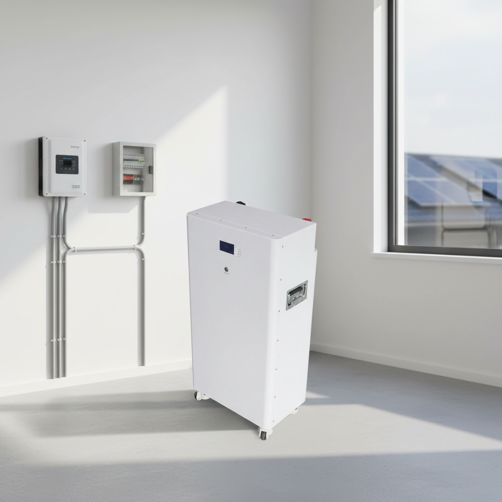 Renewable Energy Is - 15kwh Solar Battery Movable Lithium Battery