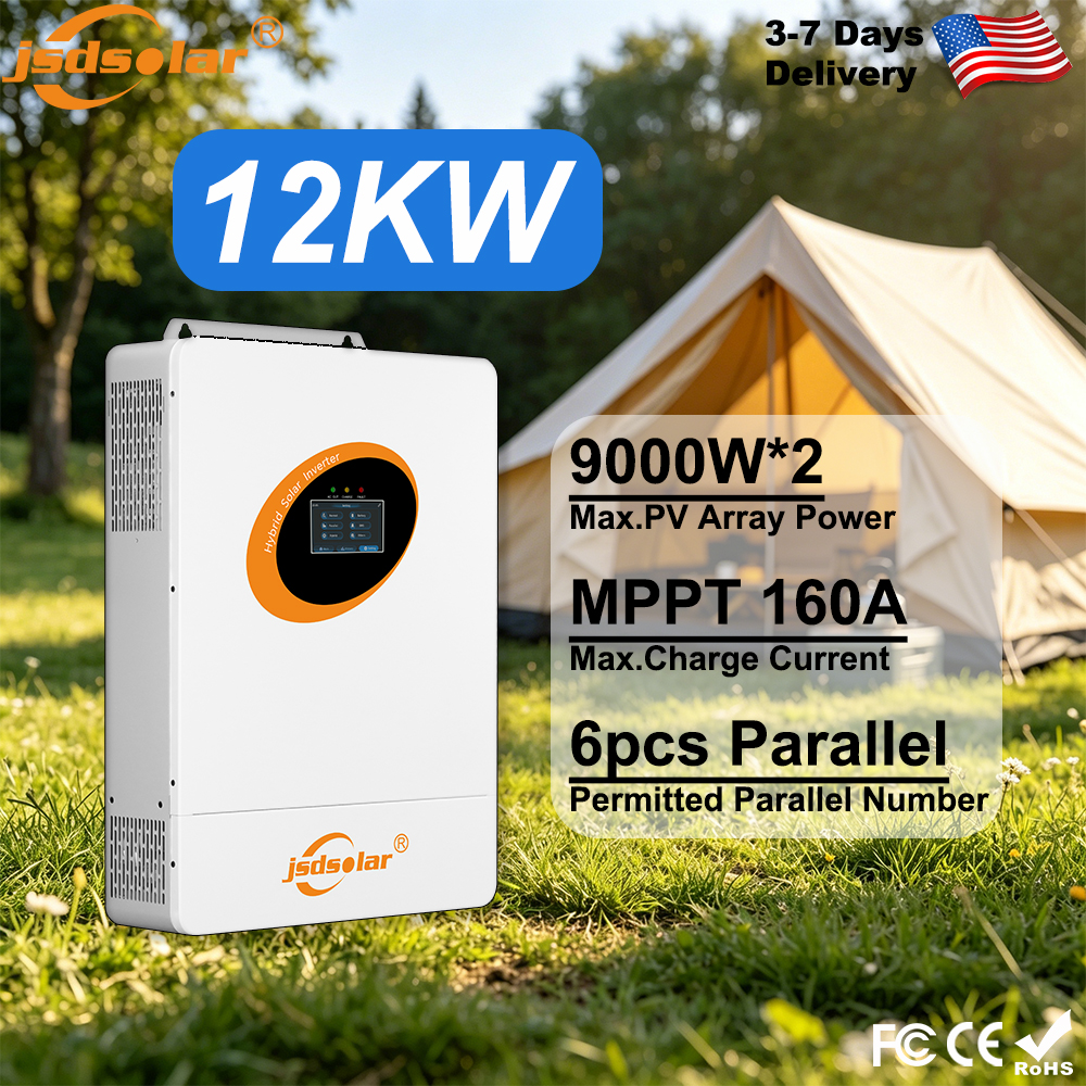 12KW Split Phase Hybrid Invert - Mppt Charge Controller ulasan dan harga