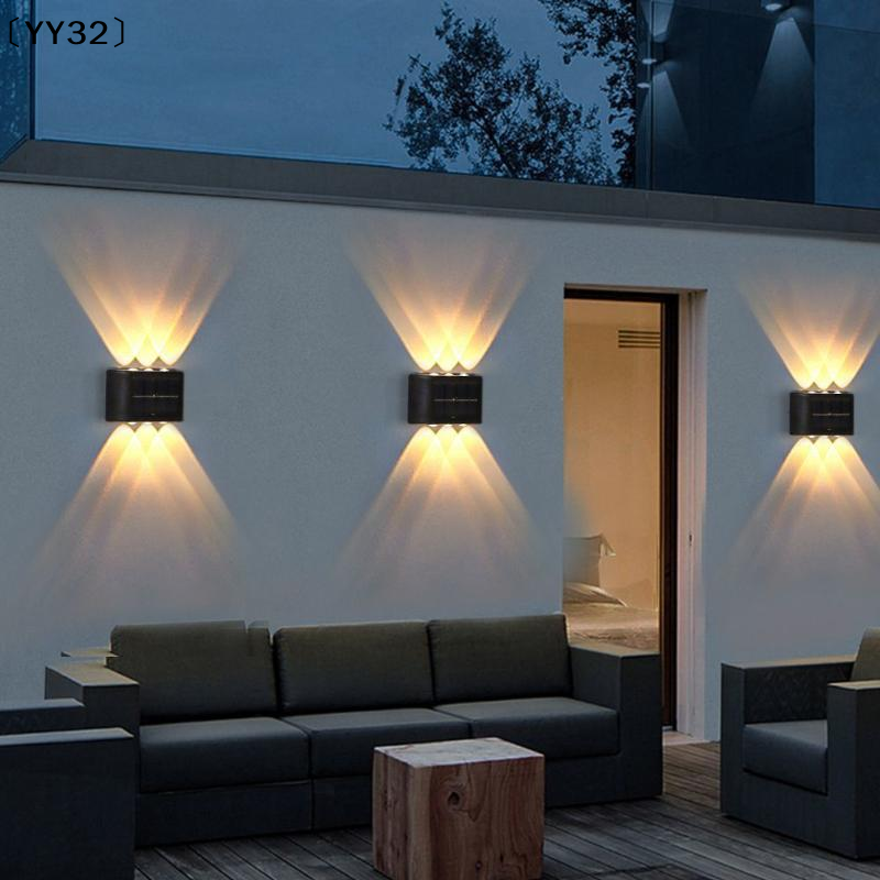 4-10 LED Solar Lamp Outdoor Wa - Waterproof Junction Box Solar ulasan dan harga