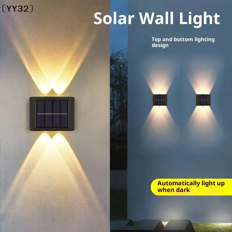 4-10 LED Solar Lamp Outdoor Wa - Waterproof Junction Box Solar ulasan dan harga