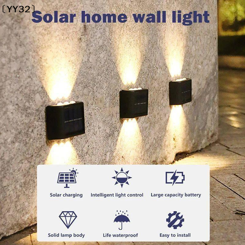 4-10 LED Solar Lamp Outdoor Wa - Waterproof Junction Box Solar ulasan dan harga