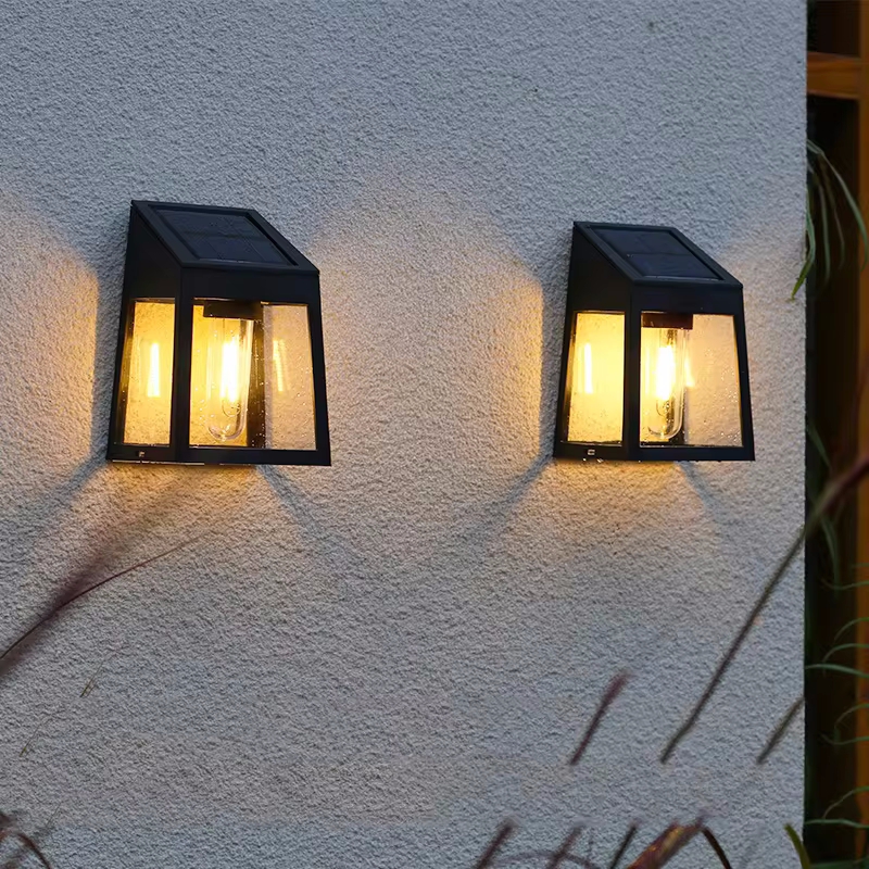Solar Wall Light Outdoor Water - Waterproof Junction Box Solar ulasan dan harga
