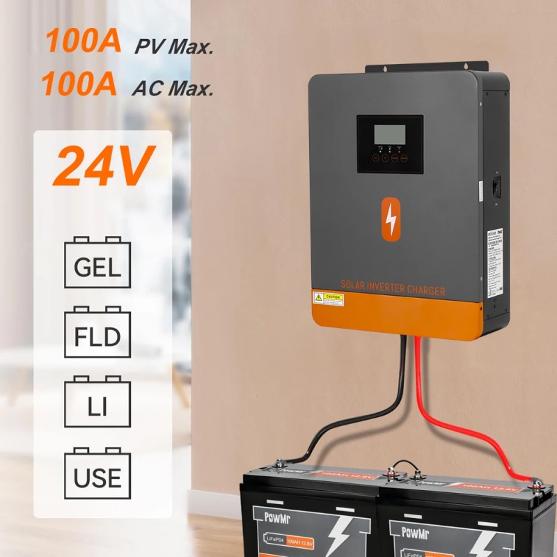 PowMr 4.2KW Off Grid Inverter  - Mppt Charge Controller ulasan dan harga
