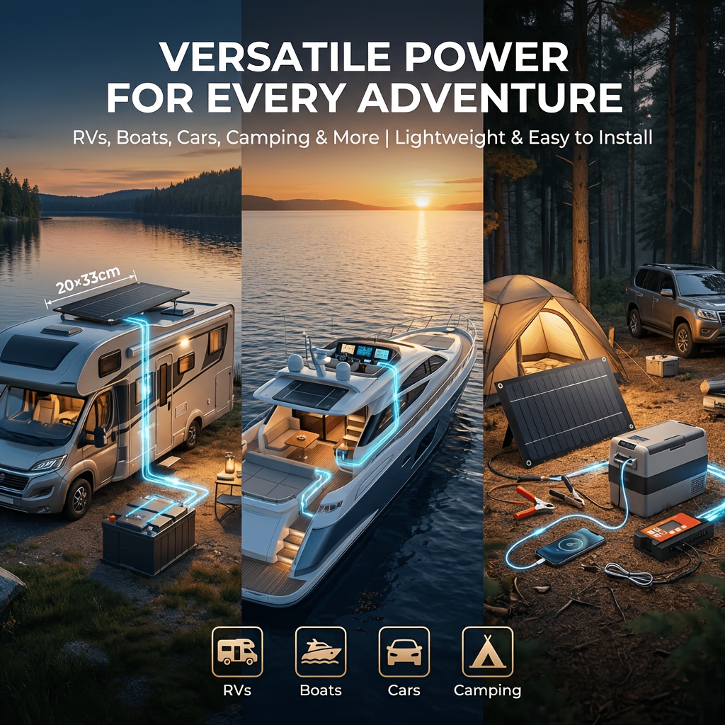 18V Solar Power Kit for Yacht, - Mppt Charge Controller ulasan dan harga