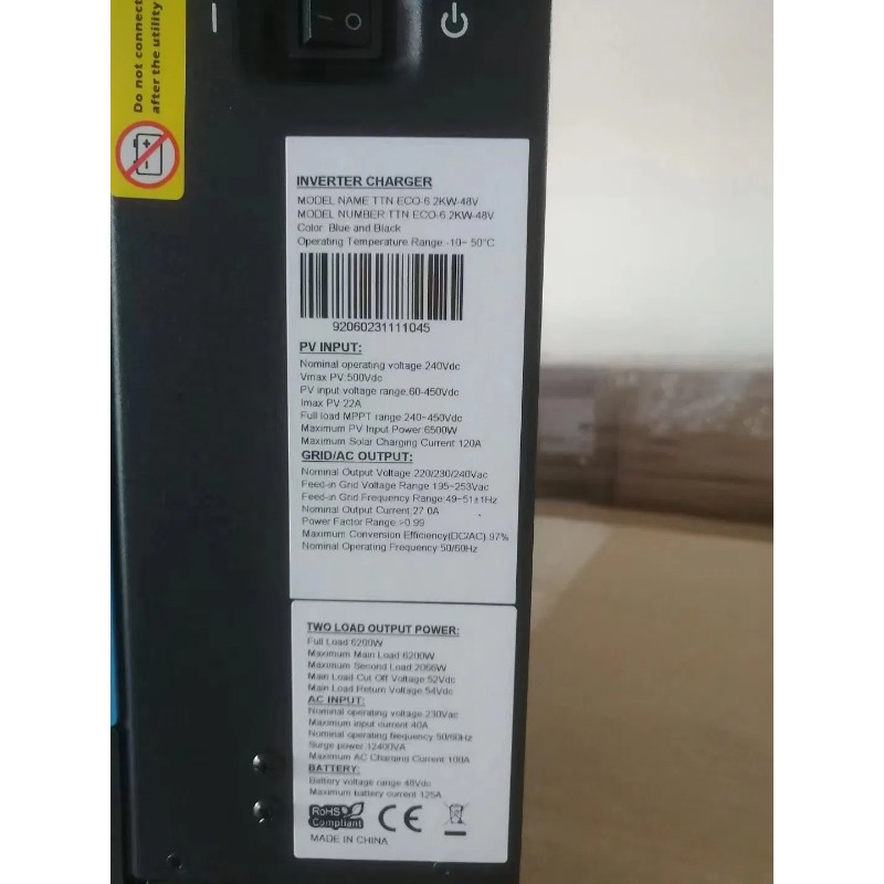 Hybrid Solar Inverter 3kw 5kw  - Renewable Energy Is ulasan dan harga