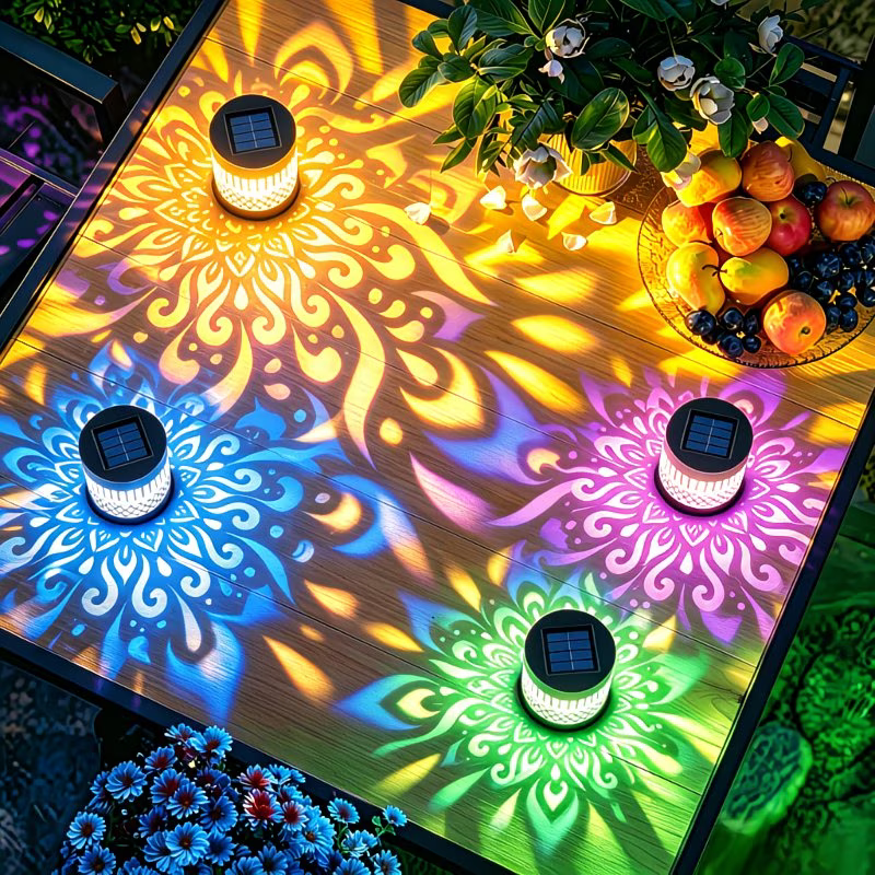 Solar Mandala Wall Lamp Outdoo - Waterproof Junction Box Solar ulasan dan harga