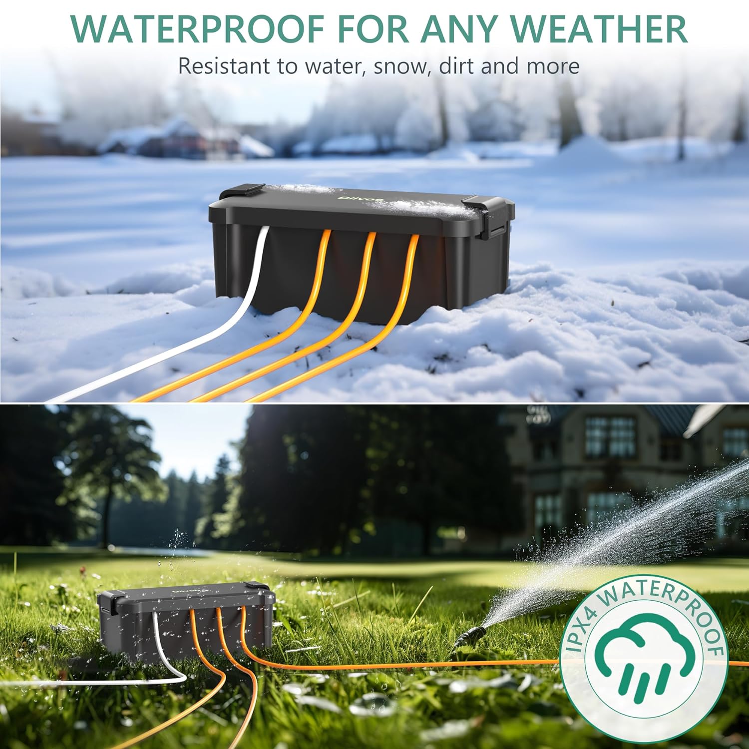 Diivoo Outdoor Waterproof Elec - Cable Gland Waterproof ulasan dan harga