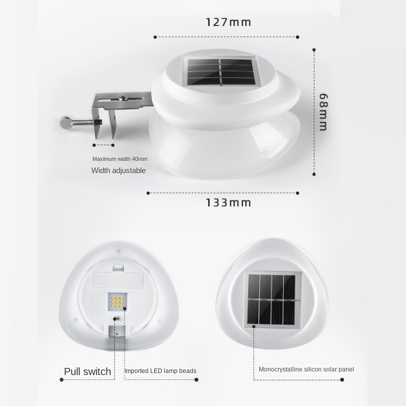 LED Solar Lights Waterproof Ou - Waterproof Junction Box Solar ulasan dan harga
