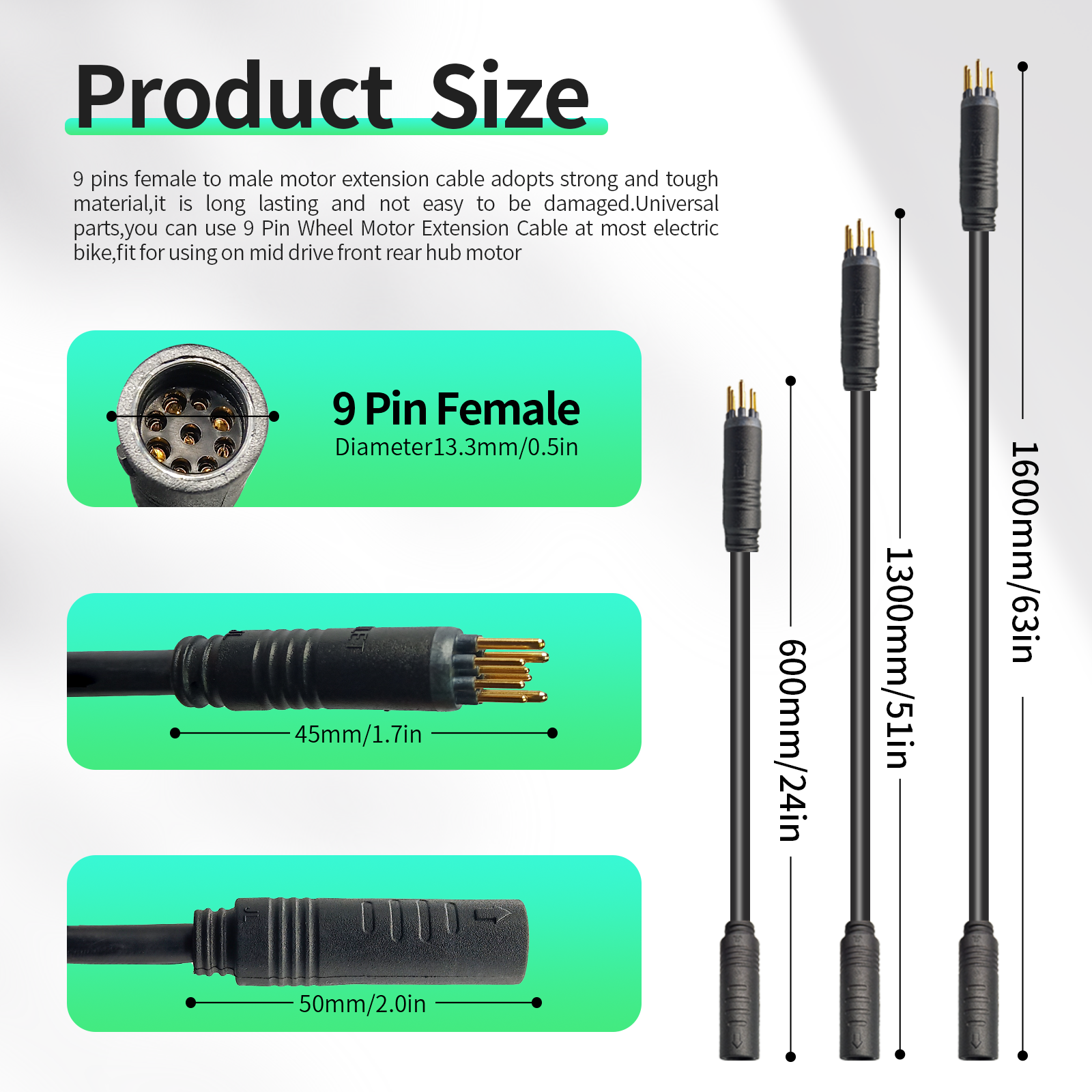 Julet Electric Bicycle Wheel H - Cable Gland Waterproof ulasan dan harga
