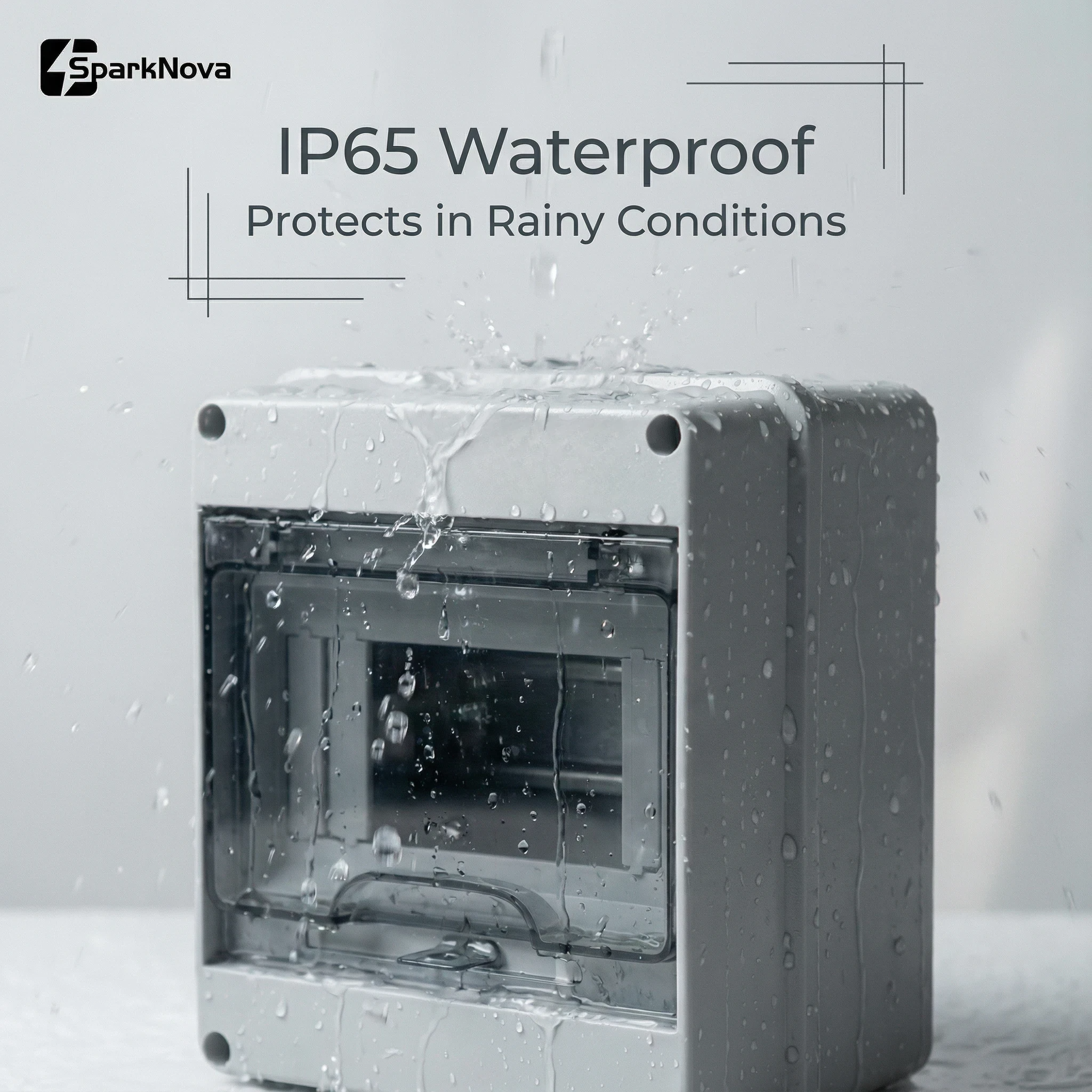 IP65 Waterproof Electrical Jun - Waterproof Junction Box Solar ulasan dan harga