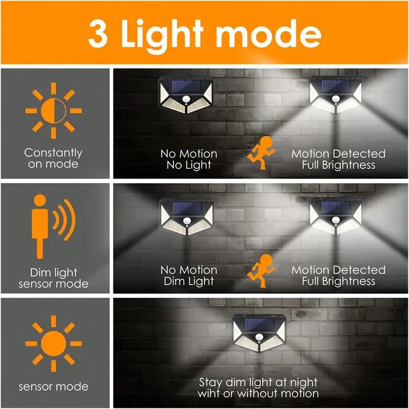 100LED Outdoor Solar Garden Li - Waterproof Junction Box Solar ulasan dan harga